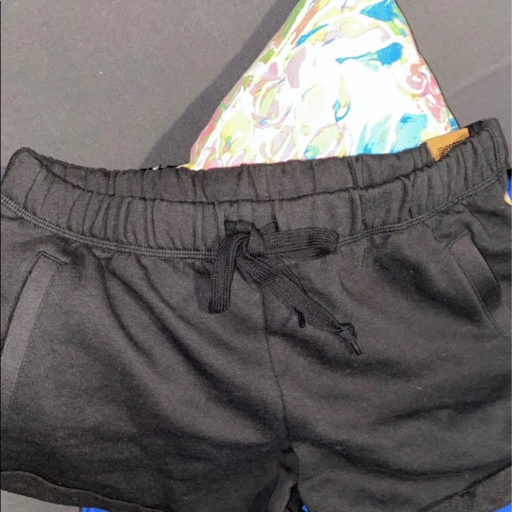 Pink boyfriend shorts